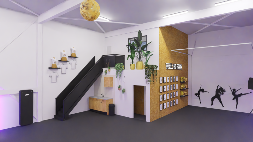 Dansruimte en Wall of Fame